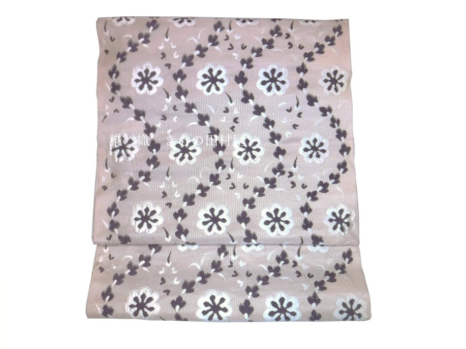 yumiko様 洛風林 名古屋帯 トルコ小花文 洛風林 九寸名古屋帯 「トルコ小花文」田村屋